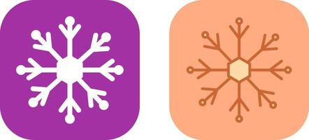 Snowflake Icon Design vector