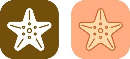 Starfish Icon Design vector