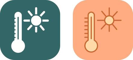 Temperature Icon Design vector