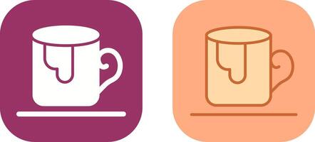 Hot Chocolate Icon Design vector