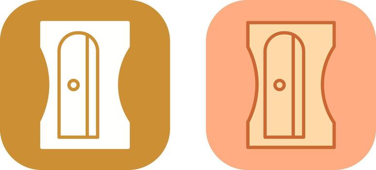 sacapuntas icono diseño vector