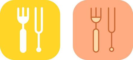 Fork Icon Design vector