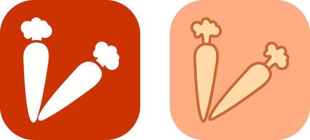 Carrot Icon Design vector