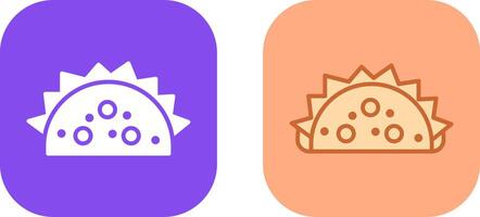 Tacos Icon Design vector