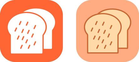 Toast Icon Design vector