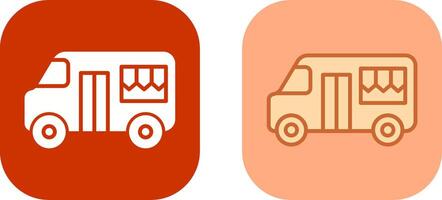 Fast Food Truck Icon Design vector