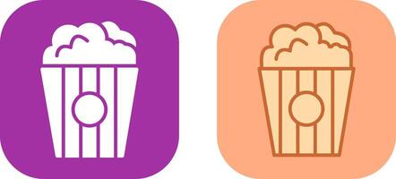 Popcorn Icon Design vector