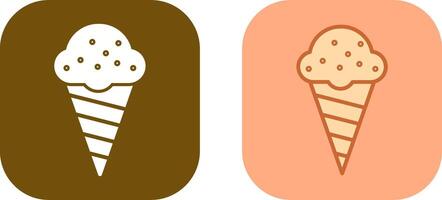 Ice cream Icon Design vector