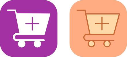 Add to Cart Icon Design vector