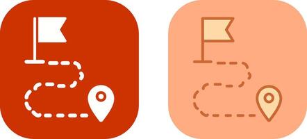 Google Map Icon Design vector