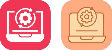 Update Icon Design vector