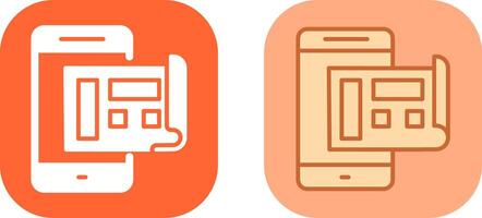 Layout Icon Design vector