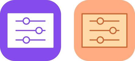 Filter Icon Design vector