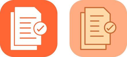 Report List Icon Design vector