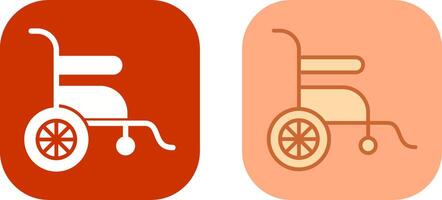 Wheelchair Icon Design vector