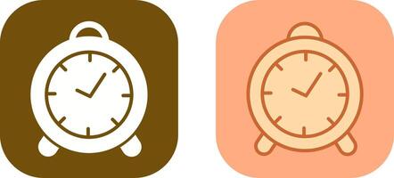 diseño de icono de reloj de alarma vector