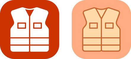 Life Jacket Icon Design vector