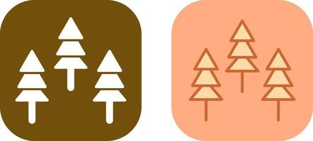 Forest Icon Design vector