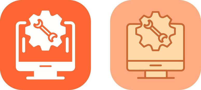 Setting Icon Design vector