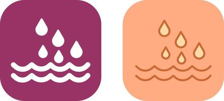 Water Drop Icon Design vector