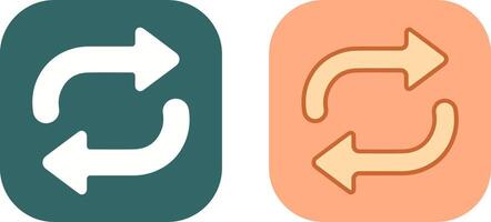 Repeat Icon Design vector