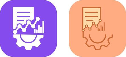 Manage Data Icon Design vector