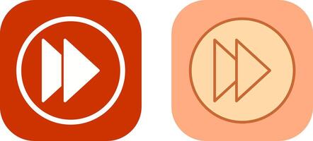 Next Icon Design vector