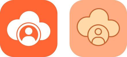 Flower with rain Icon Design vector