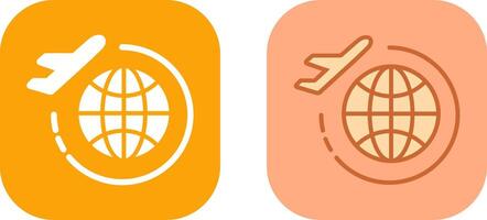 Globe Icon Design vector