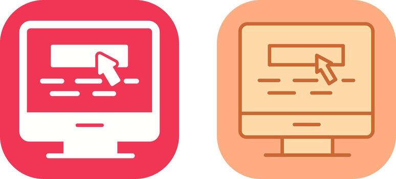 Studying on Desk II Icon Design vector