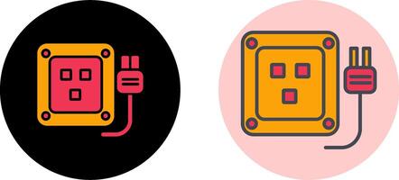 Socket Icon Design vector