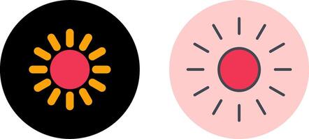 Sun Icon Design vector