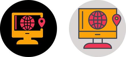 GPS Icon Design vector