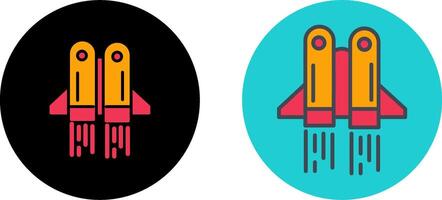 Jetpack Icon Design vector