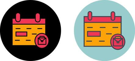 Event Management Icon Design vector