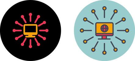 Networks Icon Design vector