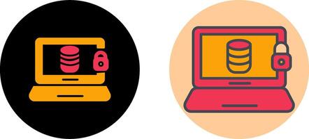 Data Security Icon Design vector