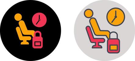 Waiting Icon Design vector