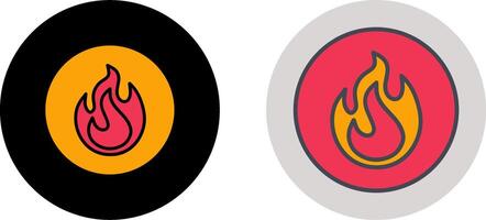 diseño de icono de fuego vector