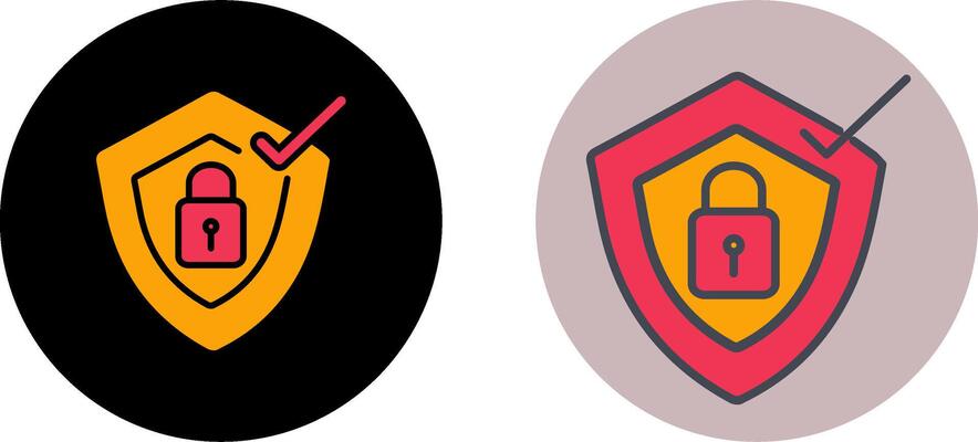Verified Protection Icon Design