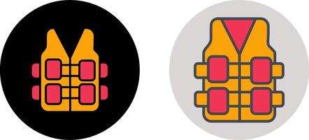 Bullet Proof Vest Icon Design vector