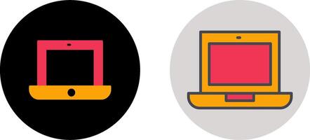 Laptop Icon Design vector