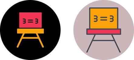 Equal To Icon Design vector