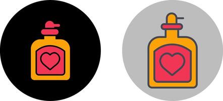 Perfume Bottle Icon Design vector