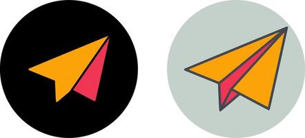 Paper Plane Icon Design vector