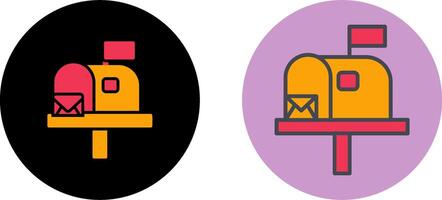 Mailbox Icon Design vector