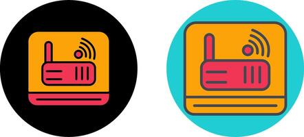 Modem Icon Design vector