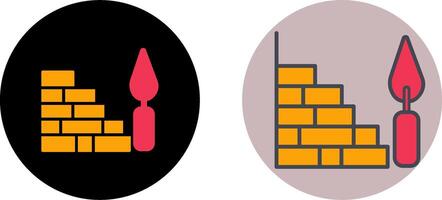 Bricks Icon Design vector