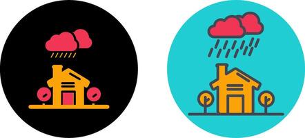 Rain Icon Design vector