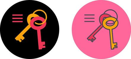 Key Icon Design vector